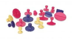 Beta 1366KF - Kunststof Pads Kunststof Pads | Voor Artikel 1366A | 19-delig [013660205 - 19-delig]