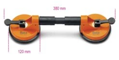 Beta 1766 Zuignappen | Dubbel | Voor Transport En Plaatsen Van Autoruiten [017660001]