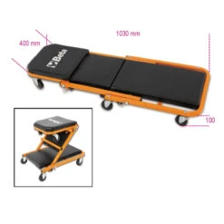 Beta 3002 Inspectiewagen Inspectiewagen En Kruk | 6 Wielen | 2in1 [030020001]