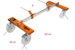 Beta 3007 Voertuigverplaatser Voertuigverplaatser | 800 Kg | 600 Mm Breed [030070001] -Beta Verkoopwinkel Beta 3007 Voertuigverplaatser 030070001 ext 2
