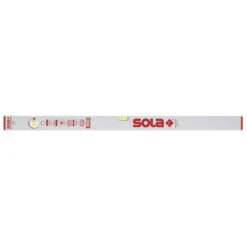 Sola 01010801 (2 Libellen) Waterpas | Aluminium | Fluorescerend | Zilver | AZB | 60 Cm [AZB 60 Cm]